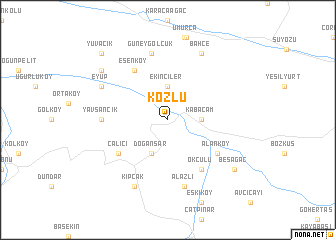 map of Kozlu