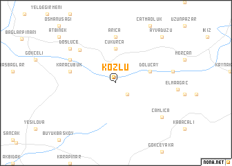 map of Kozlu