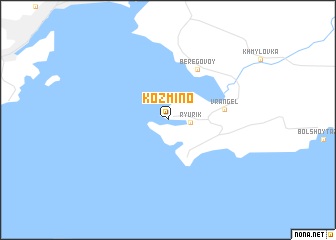 map of Koz\
