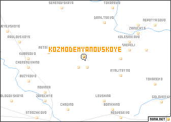 map of Koz\