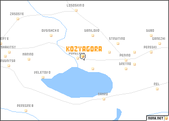 map of Koz\