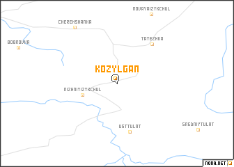 map of (( Kozylgan ))