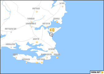 map of Kō