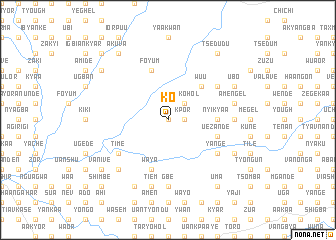 map of Ko