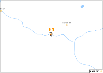 map of Ko