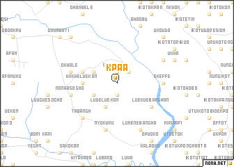 map of Kpaa