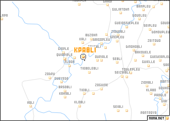 map of Kpabli