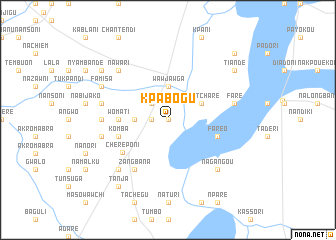 map of Kpabogu