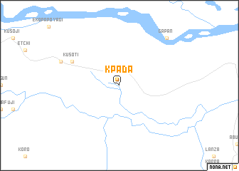 map of Kpada