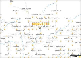 map of Kpadjenta