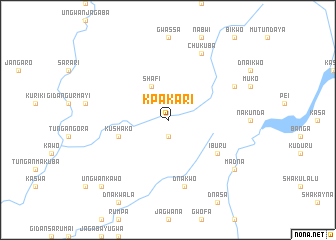 map of Kpakari