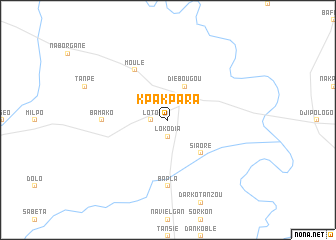 map of Kpakpara