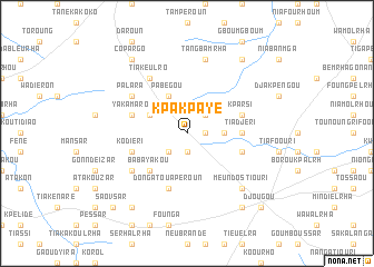 map of Kpakpayé