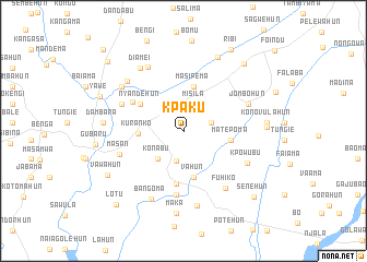 map of Kpaku