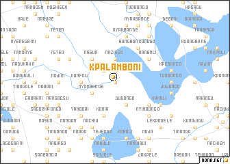 map of Kpalamboni