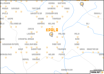 map of Kpala