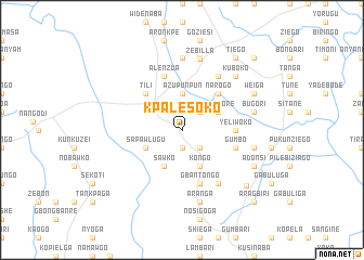 map of Kpalesoko