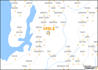 map of Kpale