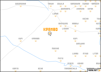 map of Kpambo