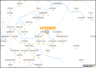 map of Kpambpa