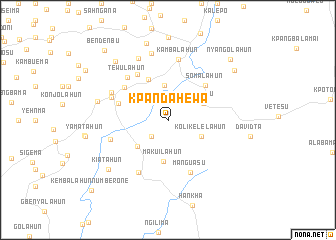 map of Kpandahewa