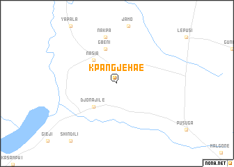 map of Kpangjehae