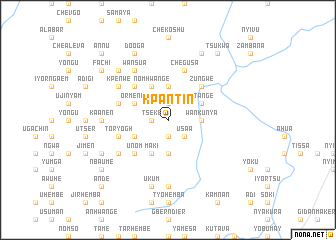 map of Kpantin