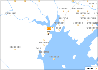 map of Kpan