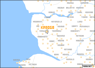 map of Kpaoga