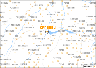 map of Kpasabu