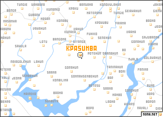 map of Kpasumba