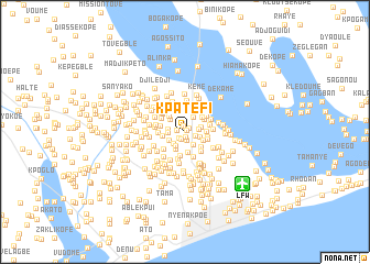 map of Kpatéfi