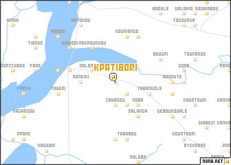 map of Kpatibori