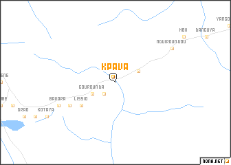 map of Kpava