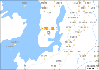 map of Kpawula