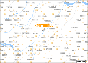 map of Kpayamalu