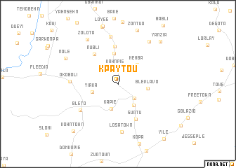 map of Kpaytou