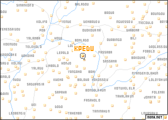 map of Kpedu