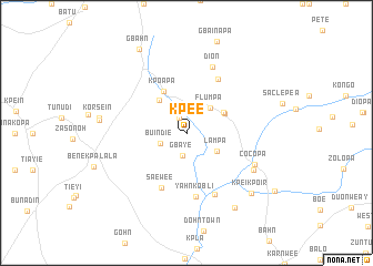 map of Kpee