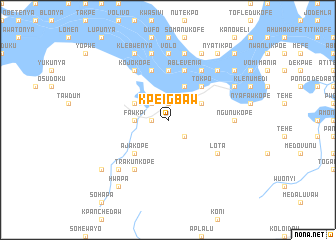 map of Kpeigbaw