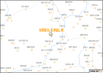 map of Kpei-Lepula