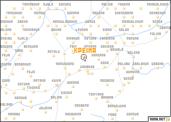 map of Kpeima