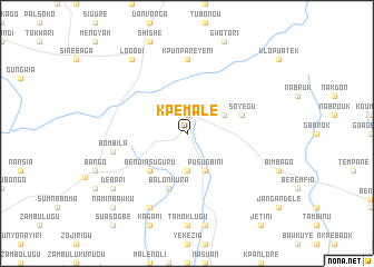 map of Kpemale