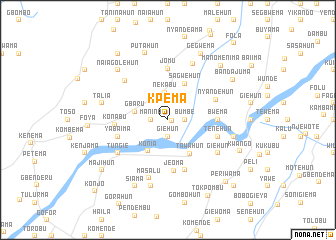 map of Kpema