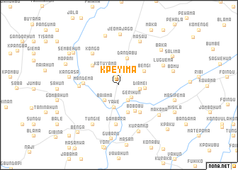 map of Kpeyima