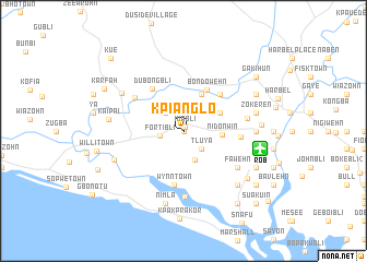 map of Kpianglo