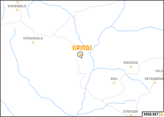 map of Kpindi