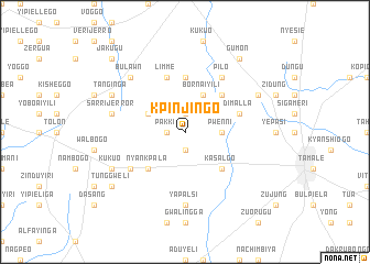 map of Kpinjingo