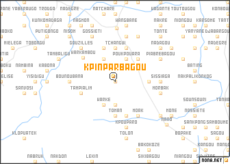 map of Kpinparbagou