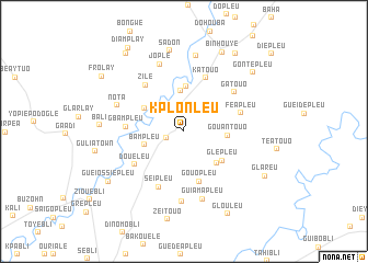 map of Kplonleu